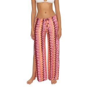 Becca Manu Bay Knit Cover-up Pants